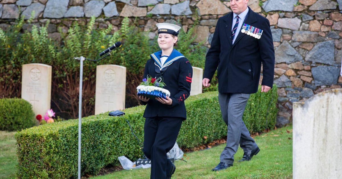 Sailors lost on Charybdis and Limbourne remembered again