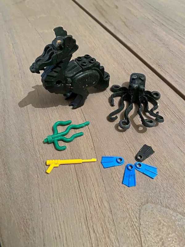 Sam Reoch's collection of Lego found on Guernsey beaches, which spilled from the Tokio Express ship in 1997 when 4.8 million pieces were lost at sea.