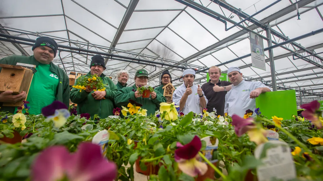 Mandy with some of the Grow team at the start of the year