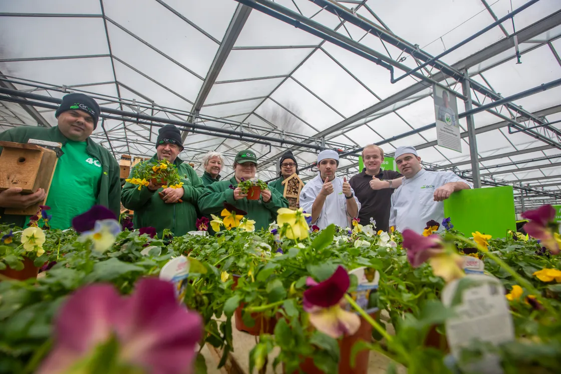 Mandy with some of the Grow team at the start of the year