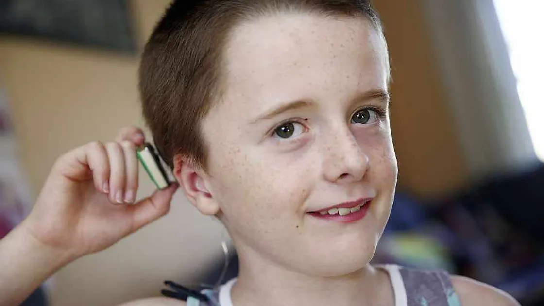 New type of hearing aid allows Jamie to lead a normal life
