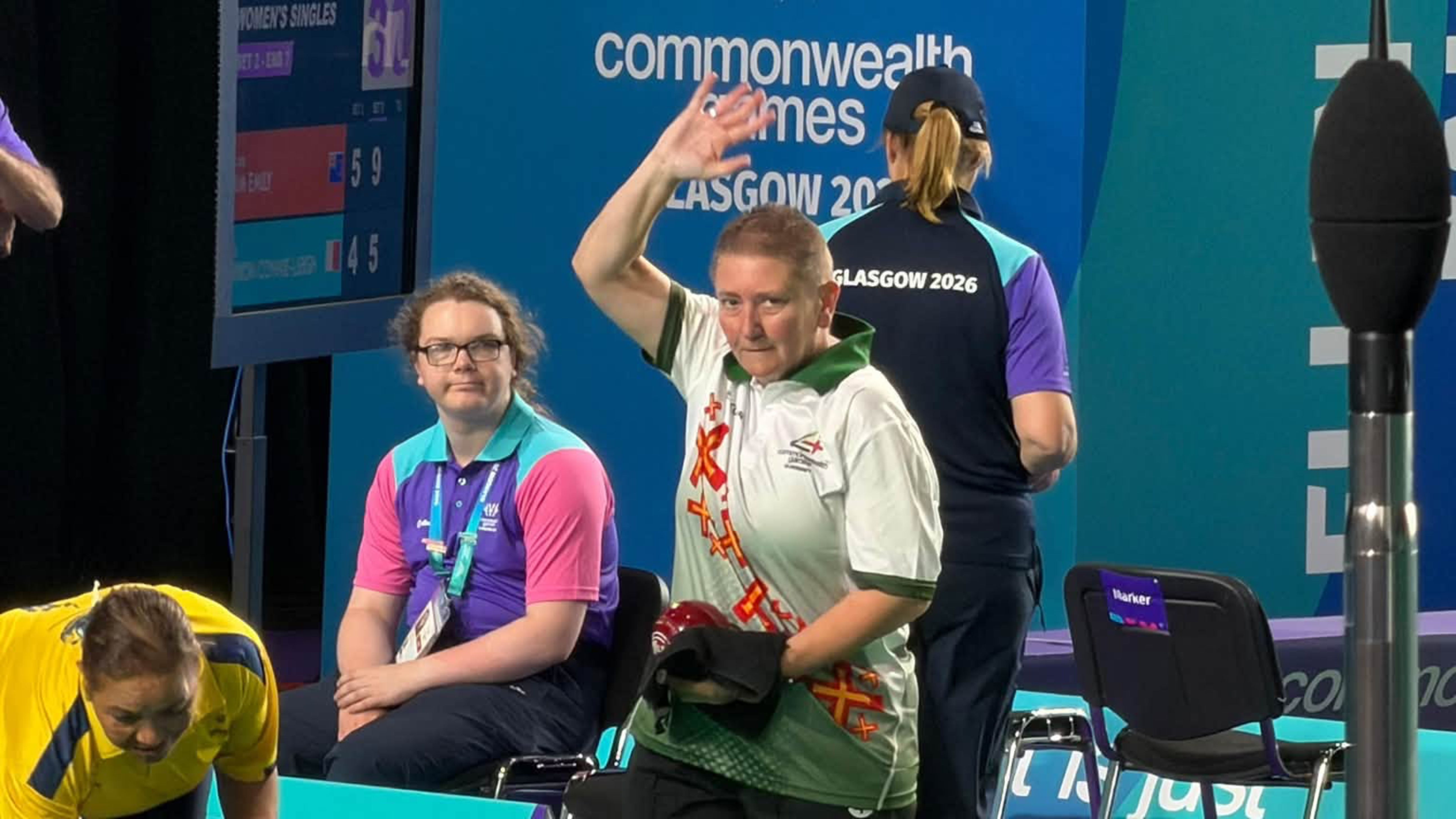 Alison marches on in her hunt for a medal