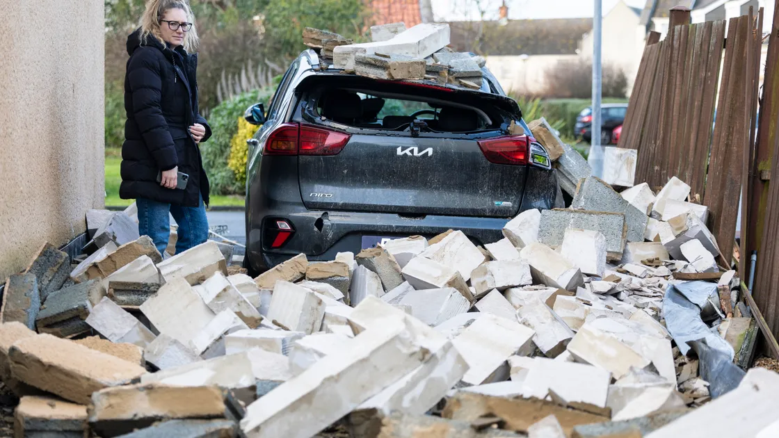 No.5 – Storm Goretti caused extensive damage to properties across the island