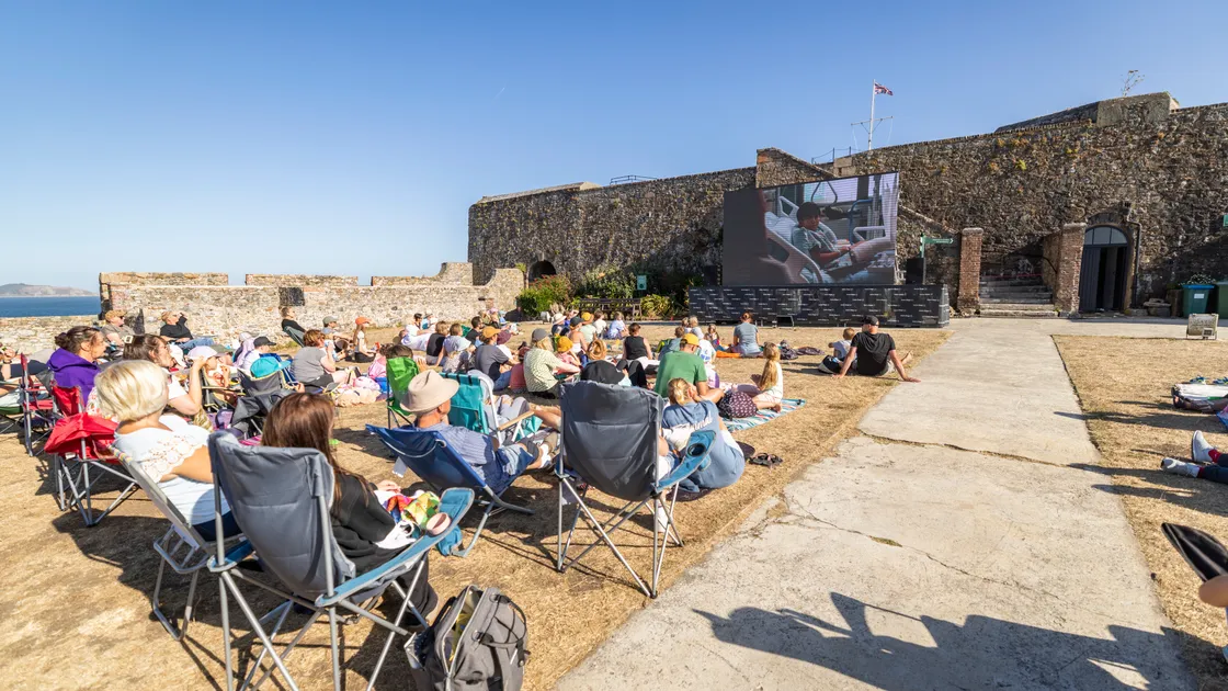 The open air screenings have been running every evening this week, with the final film due to be shown on Sunday.
