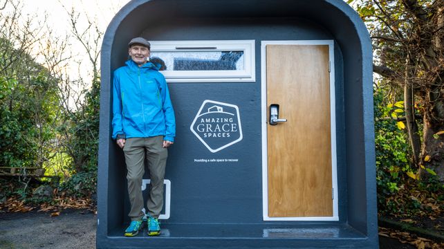 Emergency sleeping pods donated for location in town