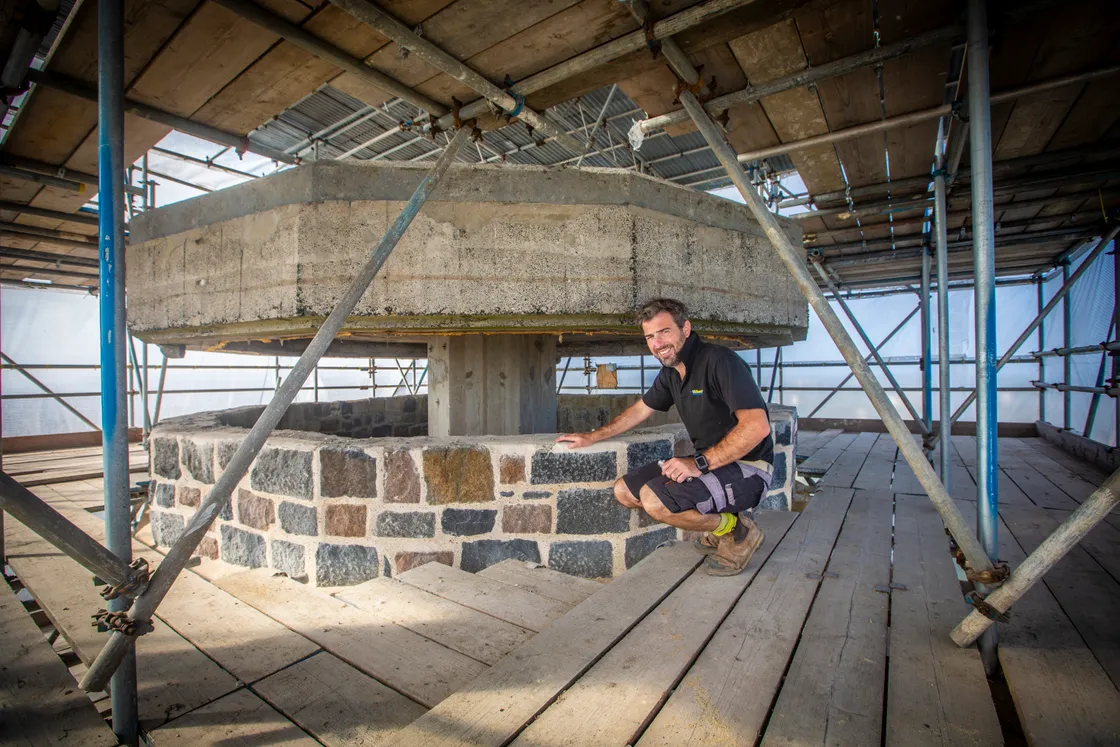 Mr Ridout’s family and the late Roger Perrot bought the mill for £57,000 when it was auctioned by the States in 2008, and since then there has been considerable investment re-pointing the stonework, making the structure wind- and watertight and preparing it for further development