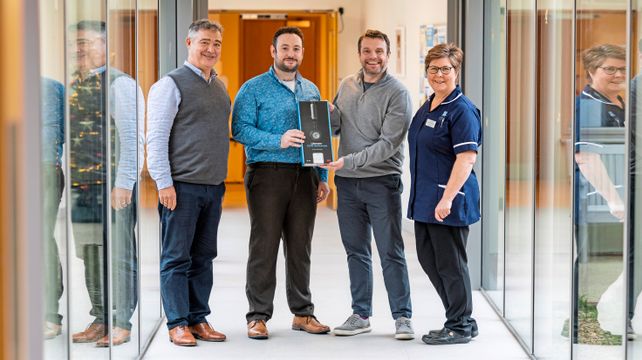 Titan Wealth gifts Les Bourgs a specialised stethoscope