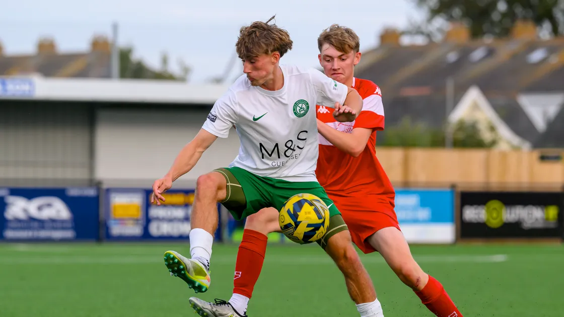 Young forward Tyrese Kelly moved across Grand Fort Road in the summer to join Vale Rec from North