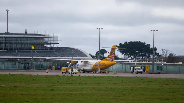 Passengerless Aurigny flight under investigation