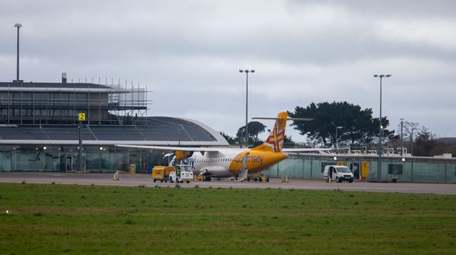Passengerless Aurigny flight under investigation