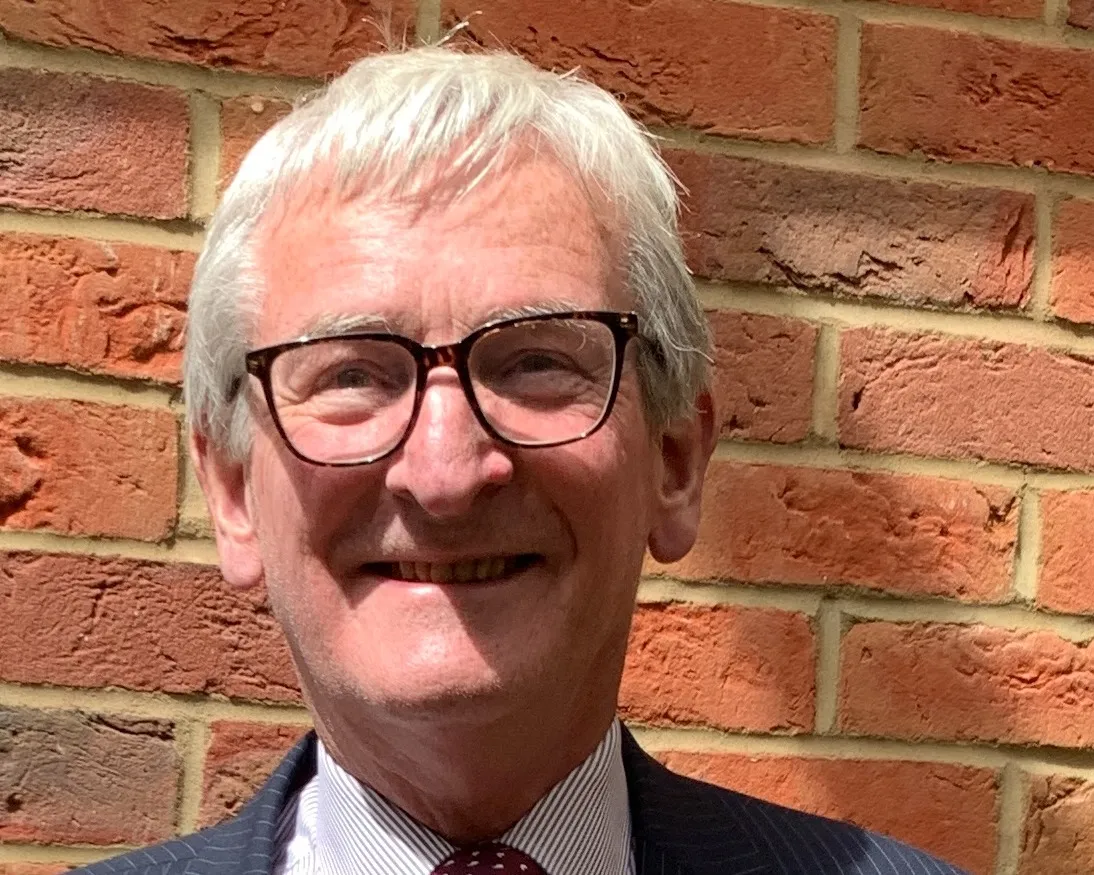 William Le Lacheur's great-great-grandson Christopher Calcutt