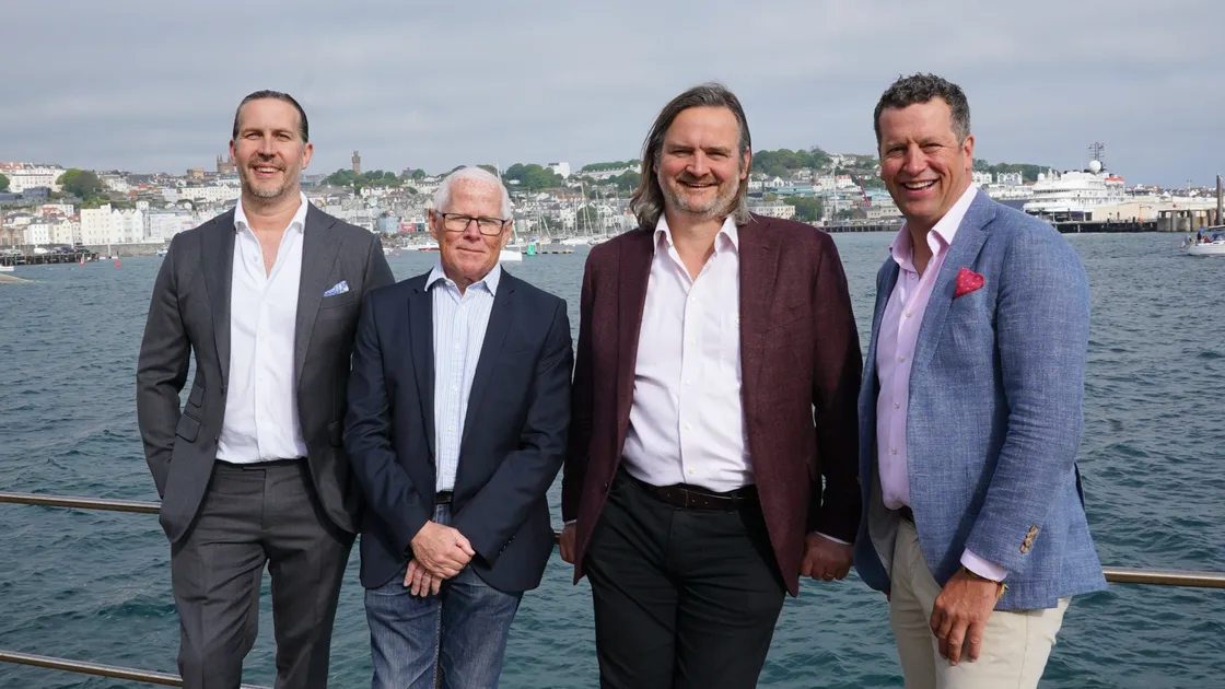 James Bennett, Kevin Brown, Paul Gorman and Jay Goss of Bank Aston.