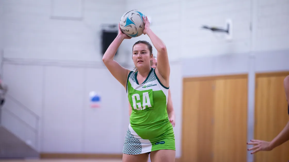 Bryony de Garis was named Panthers player of the match in the second game.