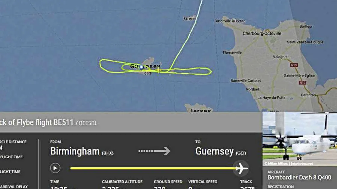 Passengers praise Flybe crew after stormy landing