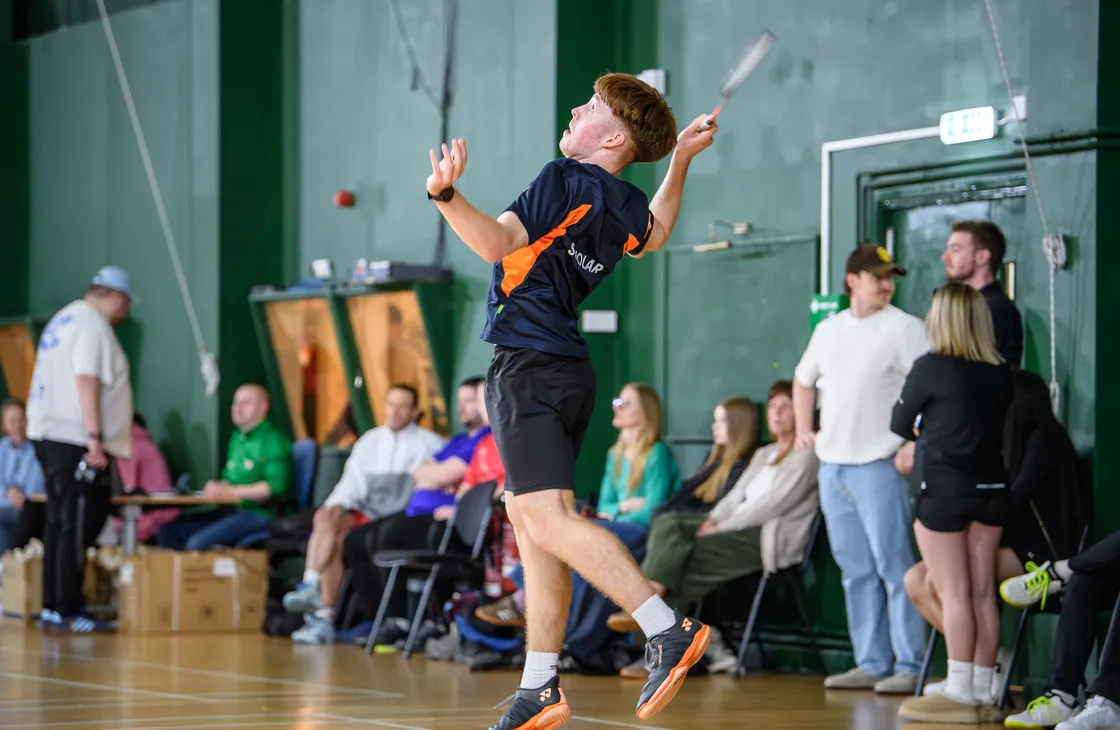 Nineteen-year-old Anthony Peverell claimed the men’s singles title at the third attempt.