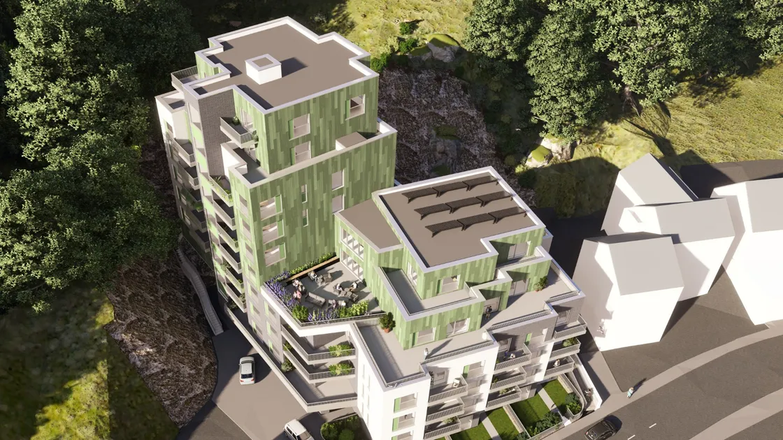 Artist's impression of what the new Domaines Des Moulins could look like. (Picture by Lovell Ozanne, 32697607)