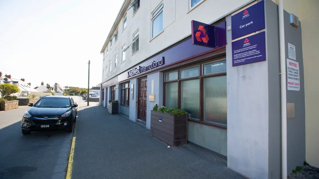 NatWest’s Cobo branch and the one at the Bridge will close in January. (Picture by Peter Frankland, 28686274)