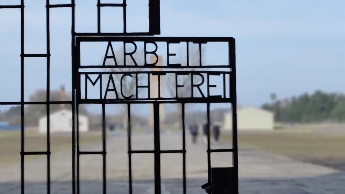 The Sachsenhausen Concentration Camp Memorial. The visit to the site made a strong impact on one of the students, 16-year-old Alexander Ceillam.