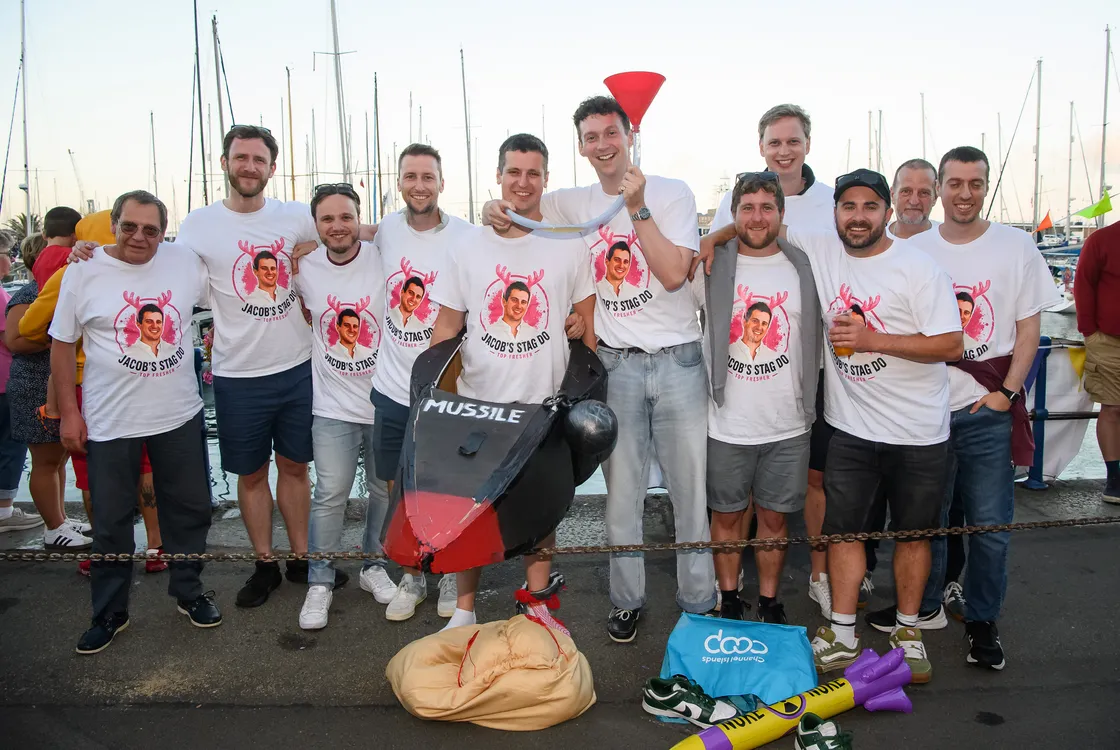 Jacob Nel was on his stag do. Little did he know that he was about to attempt the man- powered flight... twice. 