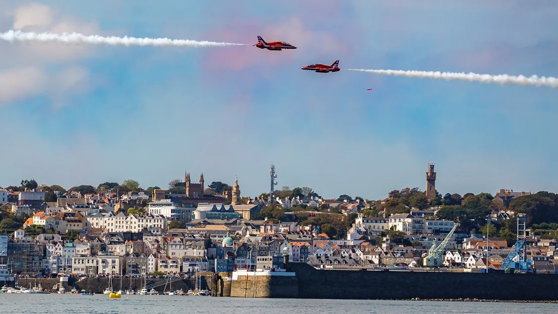 The Guernsey Battle of Britain Air Display 2023. (Picture by Peter Frankland, 33227593)