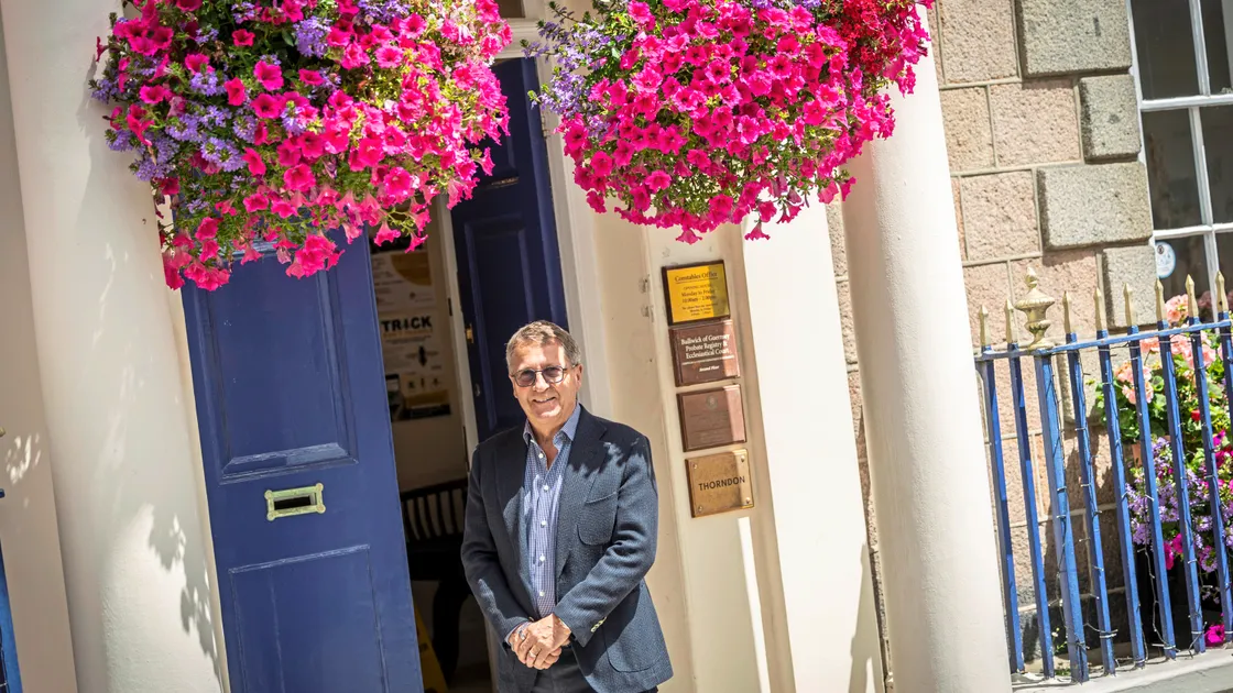 St Peter Port constable Ken Acott.