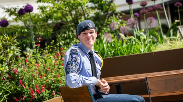 Memorial sword would set Ben up on career path