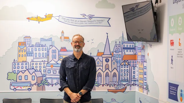 Creative, calming artwork for PEH’s Emergency Department