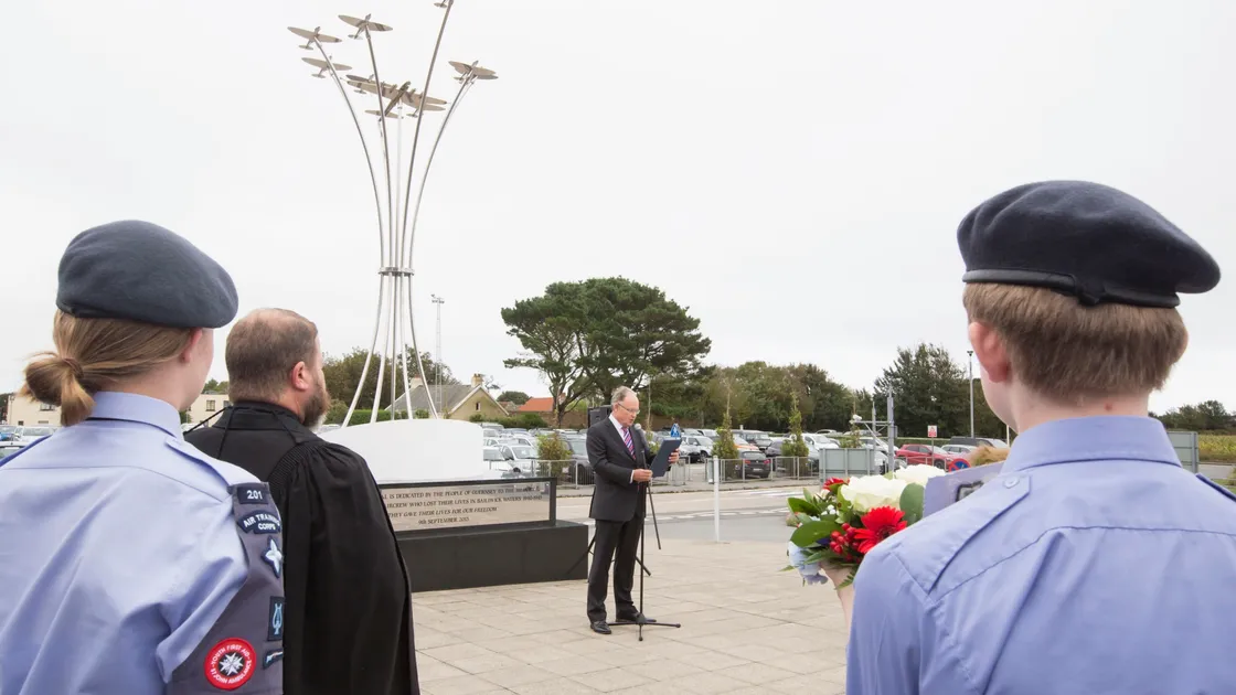 Island remembers allied aircrew